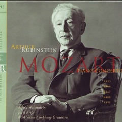 Mozart - Piano Concerto No. 20 In D Minor, K.466 - Arthur Rubinstein