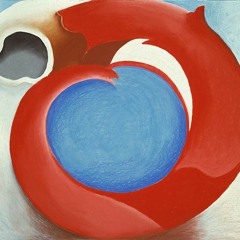 Georgia O’Keeffe: Goat’s Horn with Red