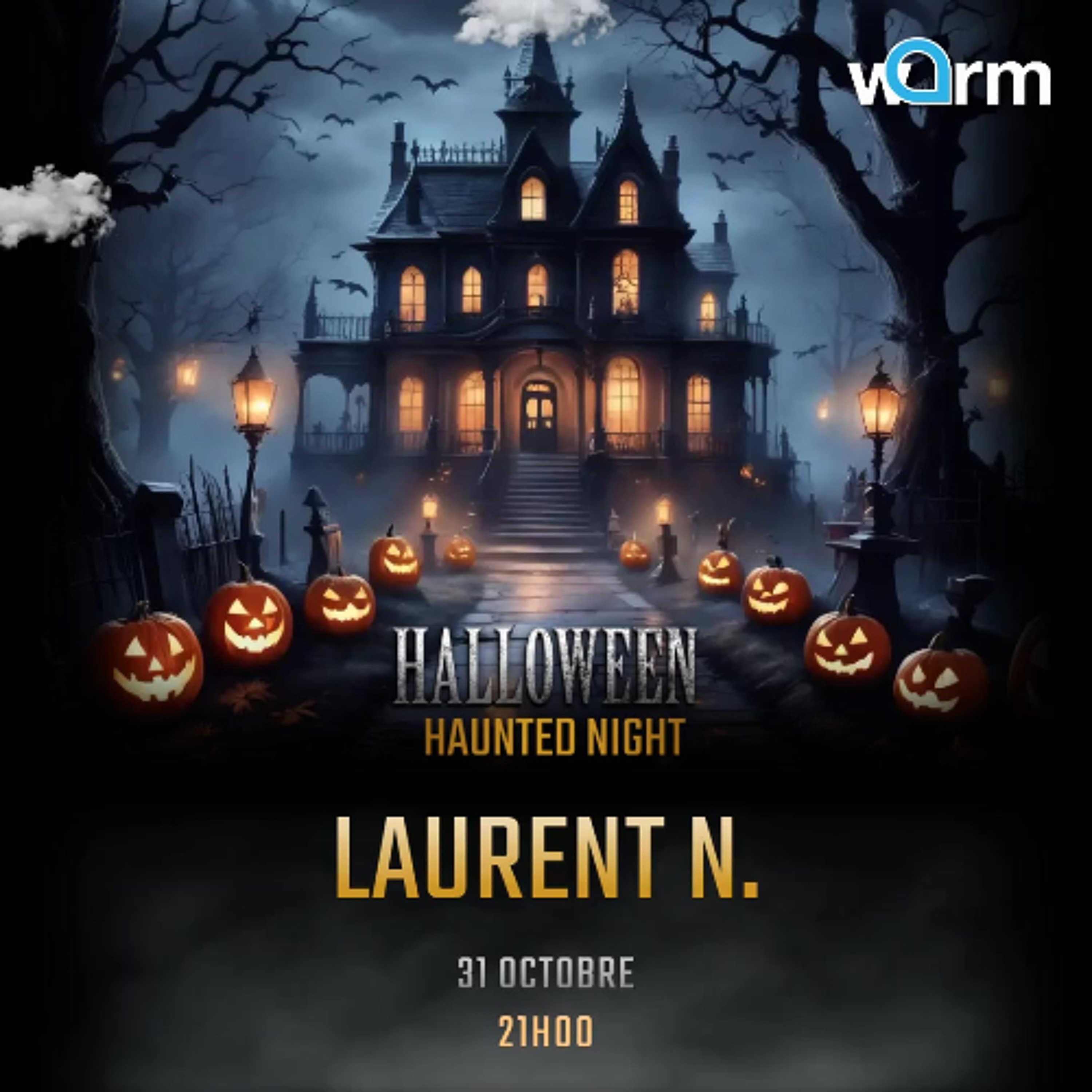 LAURENT N. SPECIAL TECHNO HALLOWEEN MIX for WARM 2025 episode artwork