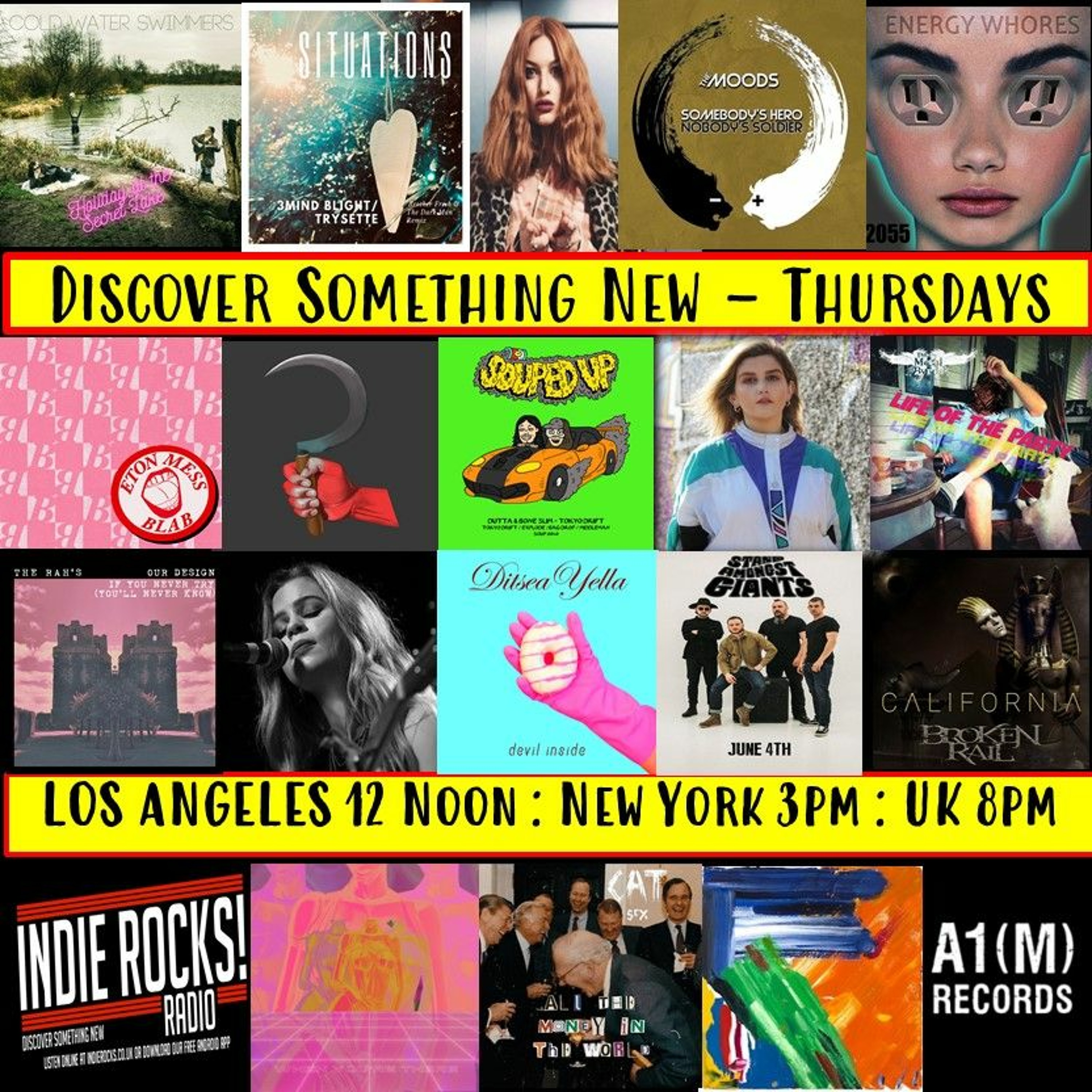 A1M new Music Show - Discover New Music - Indie Rocks Radio