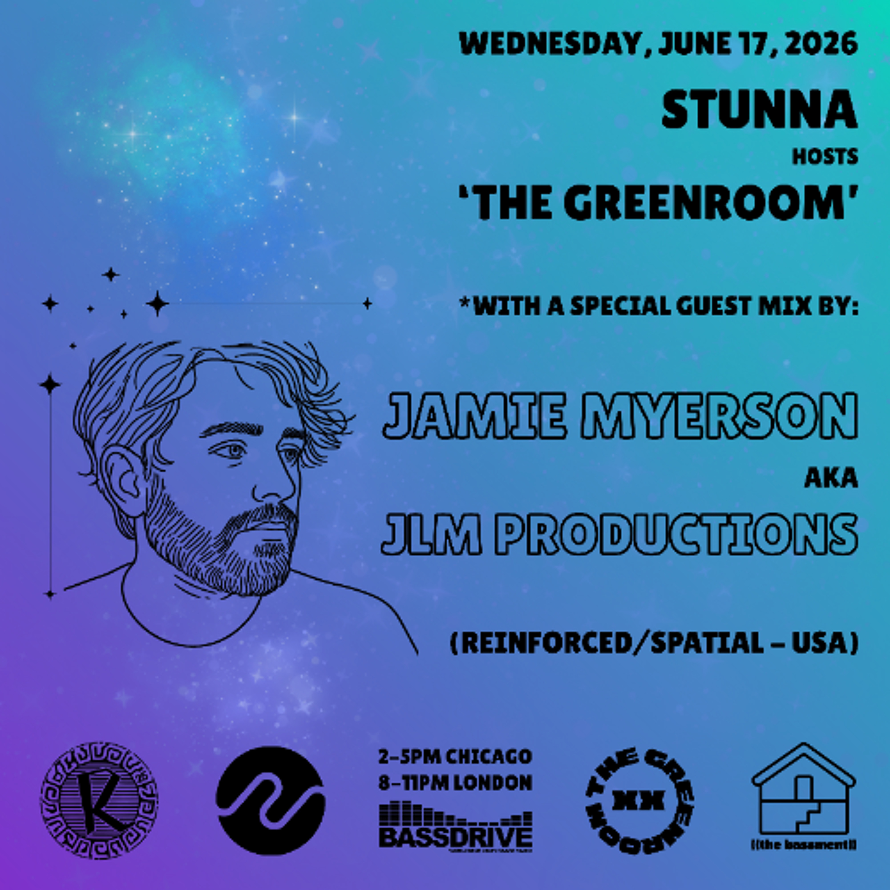 STUNNA Hosts THE GREENROOM with JAMIE MYERSON Guest Mix June 17 2026 episode artwork