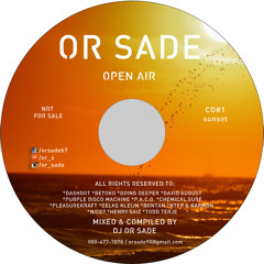 Open Air Promo Mix (CD1 SunSet)