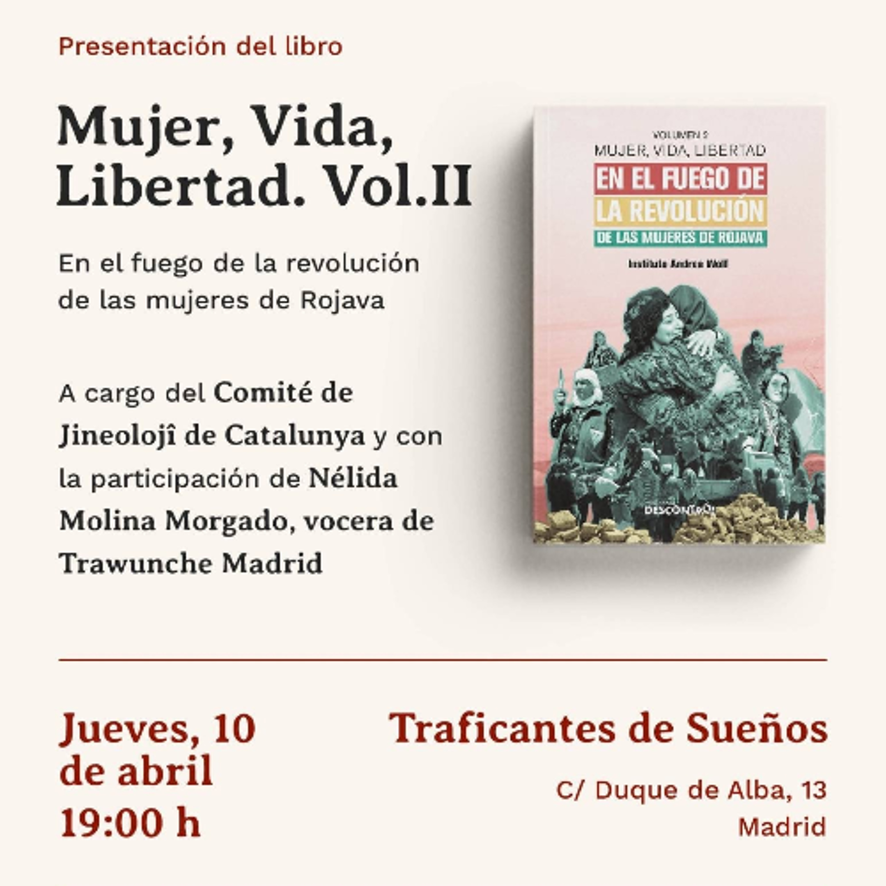 Presentación del libro Mujer, vida y libertad (Vol. II) episode artwork
