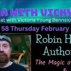 Fika With Vicky - Author Robin Herne - The Magic Of Wolves & Bard Song