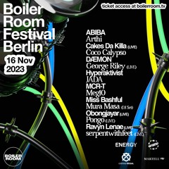 ABIBA | Boiler Room Festival Berlin: Rap Fantasy