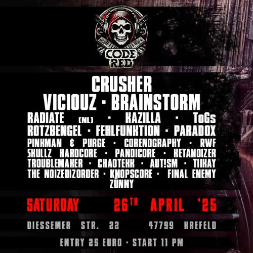 Radiate @ CODE RED - 26-04-25 - Mikroport.Club & Gleis18