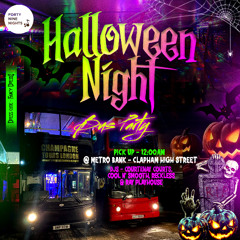 HALLOWEEN NIGHT BUS PARTY | FORTYNINENIGHTS | COURTENAY COURTS X RECKLESS | R&B, HIP-HOP, HOUSE, SOCA, DANCEHALL