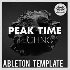 Audioreakt PeakTime Techno Ableton Template
