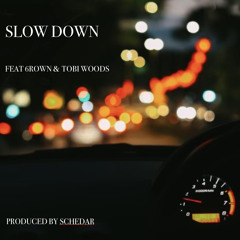 Slow Down Feat 6rown & Tobi Woods Prod by Schedar