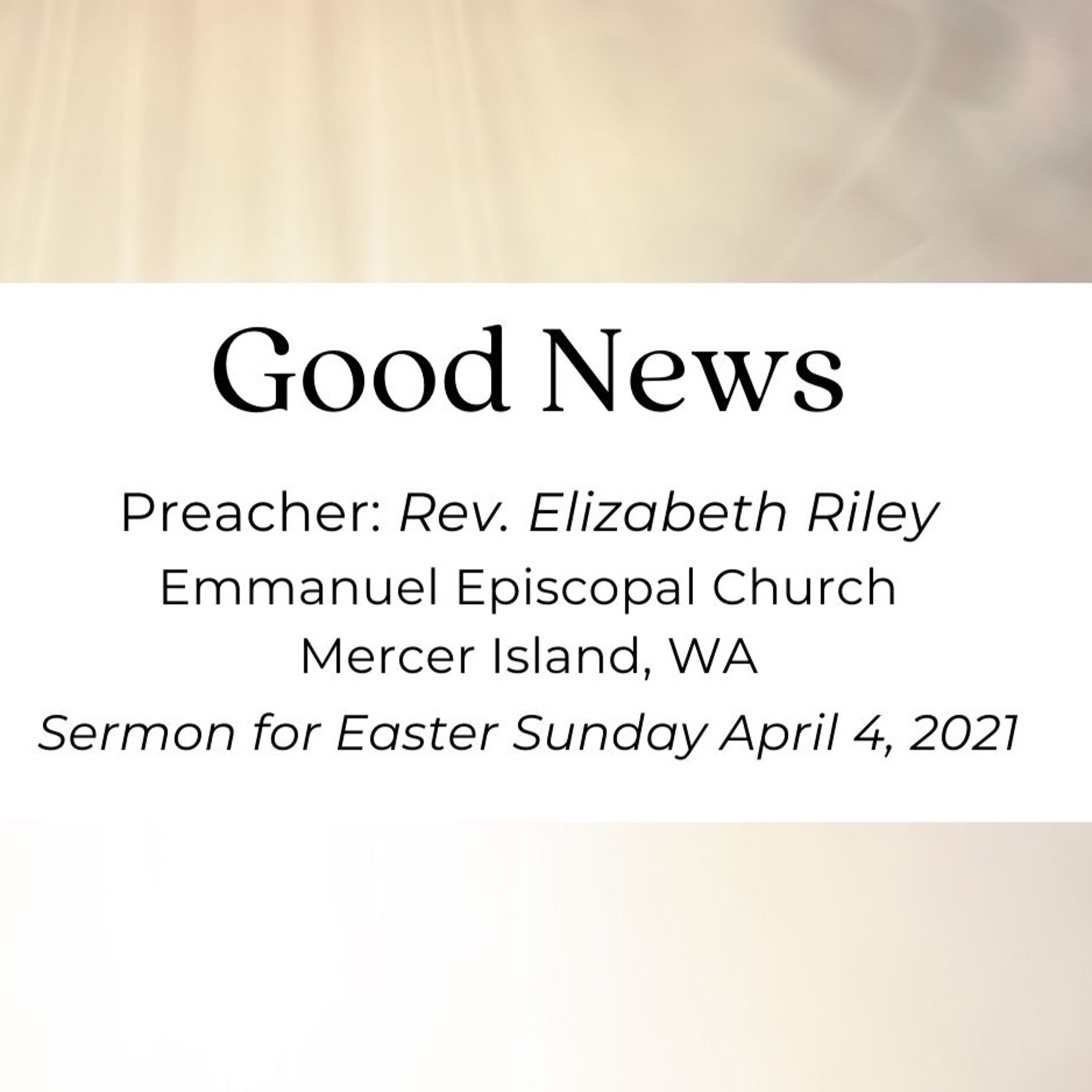 Good News (sermon) episode artwork