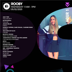 05/02/2025 Live on Select Radio 007 - Wednesdays 11am-1pm - ROOBY