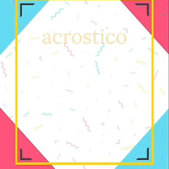 Acróstico Cover