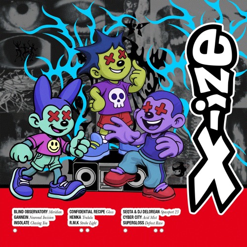 Stream Premiere: Supergloss — Defrost Rave [X-IZE01] by HATE