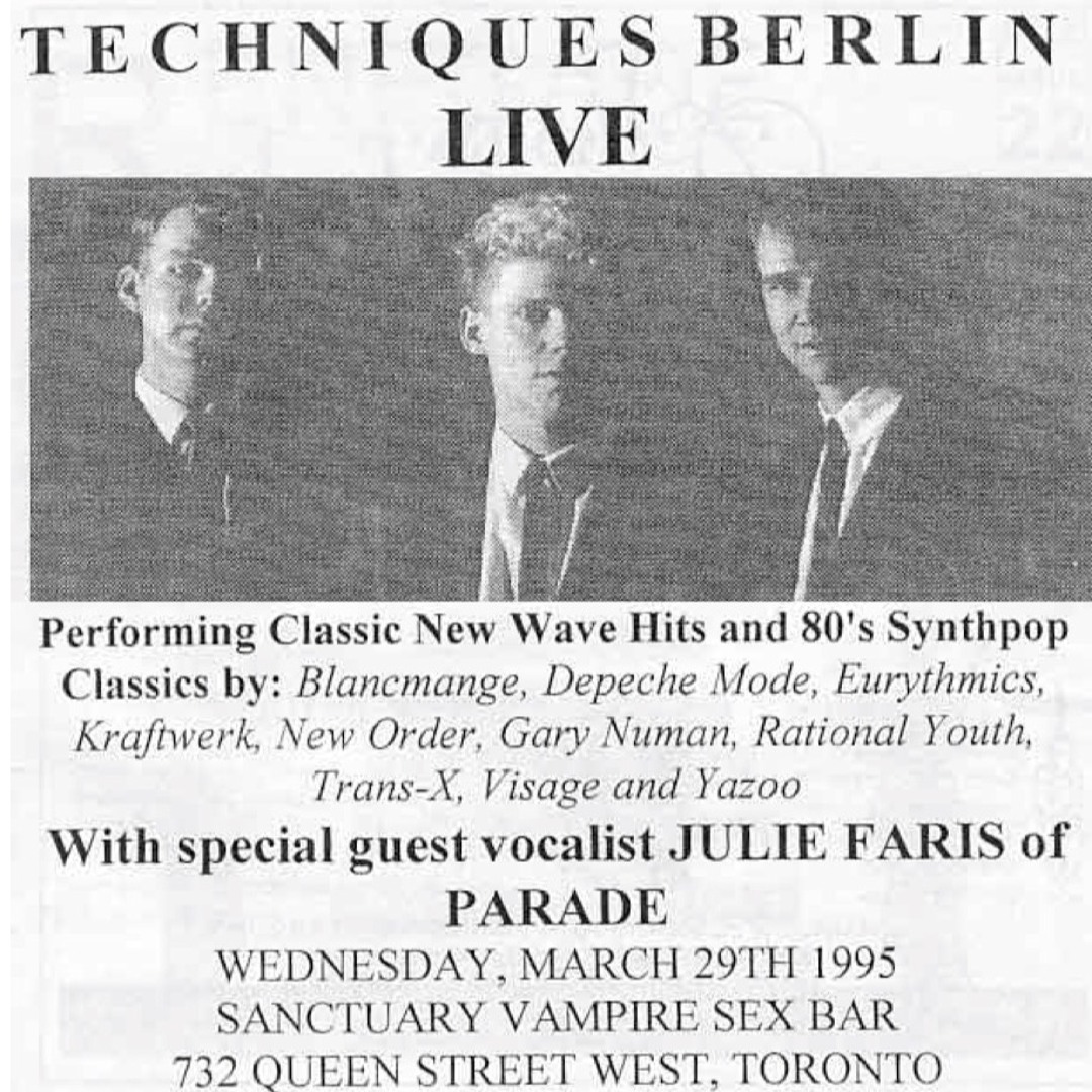 Stream Techniques Berlin - Situation / IOU [Yazoo / Freeze Cover] Live  Sanctuary Vampire Sex Bar Mar 1995 by datafreq | Listen online for free on  SoundCloud