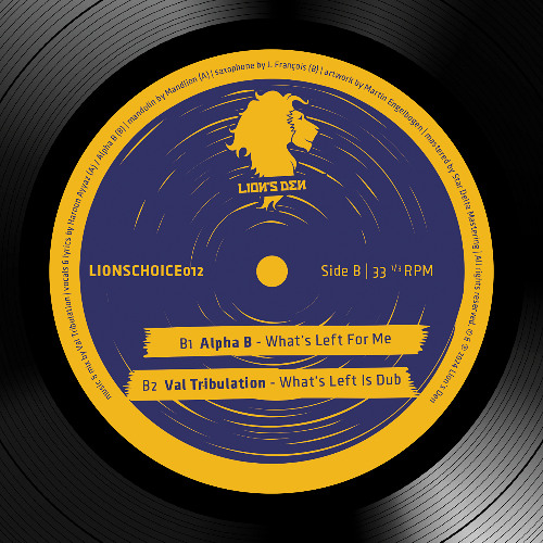 B1 - Alpha B - What’s Left For Me