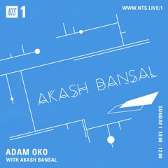 Tender Buttons Guest Mix for Adam Oko on NTS (July 2021)