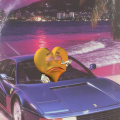 blue ferrari (slowed)