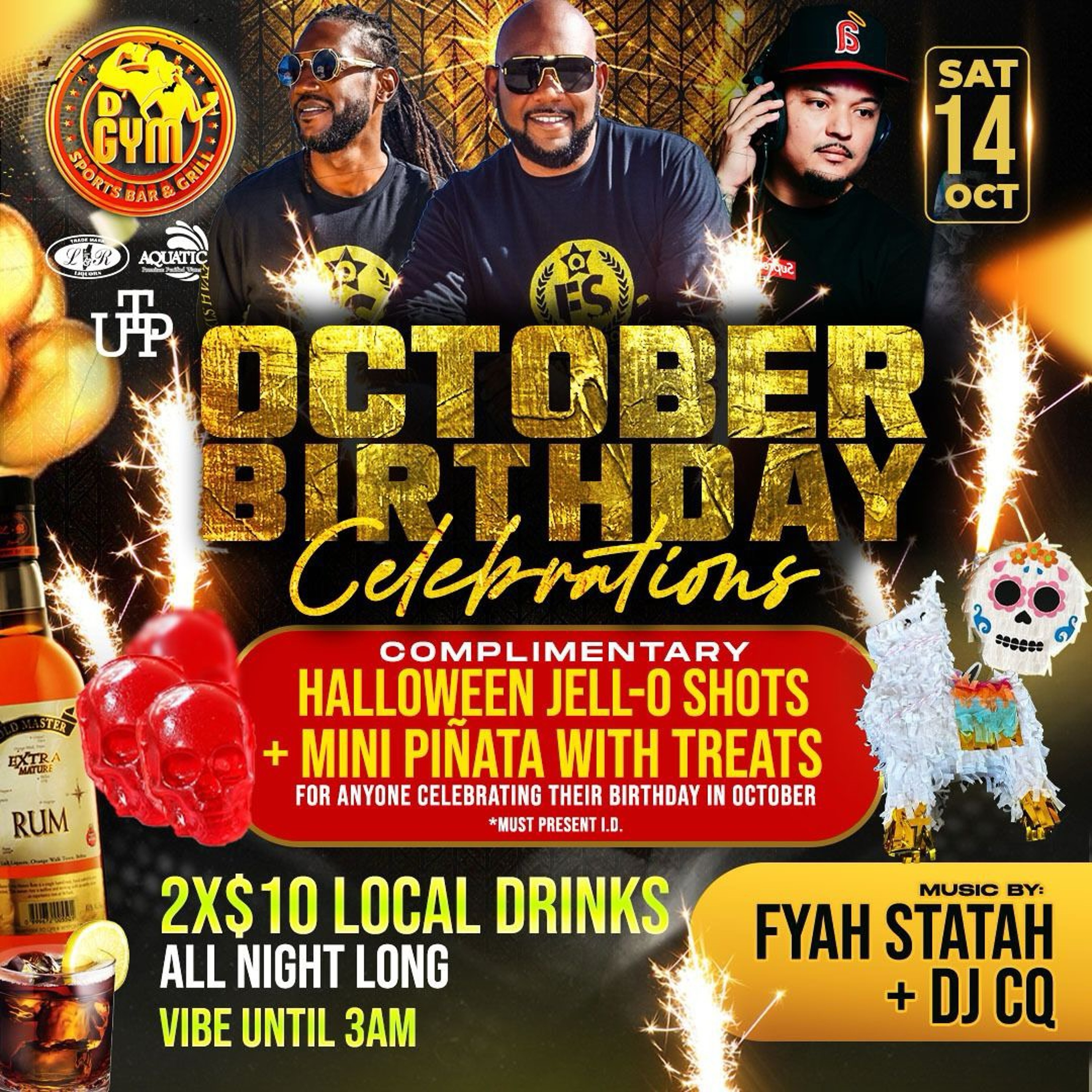 OCT BDAY CELEBRATION @ DGYM episode artwork