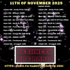 TECKNECK NRG RADIO 11/11/25