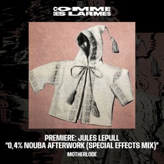 PREMIERE CDL || Jules LePull - 0,4% Nouba Afterwork (Special Effects Mix) [Motherlode] (2024)