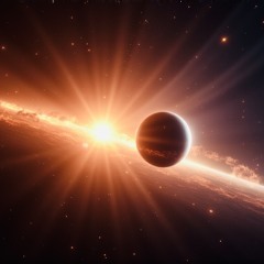in the shimmering path of 3I/ATLAS