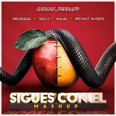 Sigues Con Él (Remix) Arcangel, Sech, Anuel & Bryant Myers