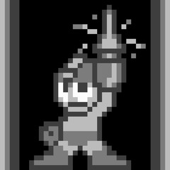 Mega Man Shining Blade/Blazing Fist - Boss [Mock-GB 1-N163]