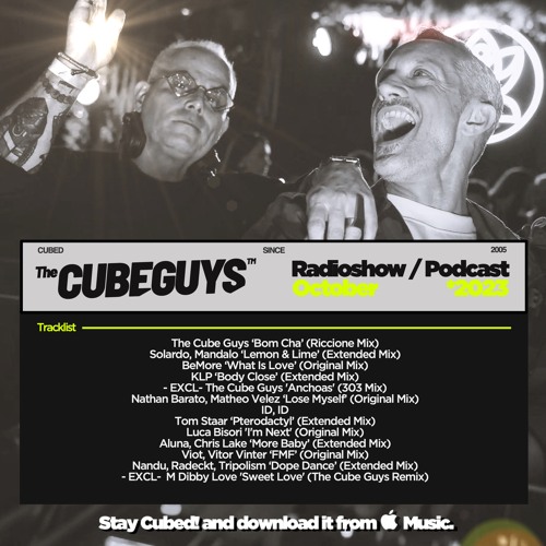THE CUBE GUYS Radioshow October 2023