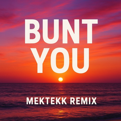 BUNT - YOU (MEKTEKK REMIX)
