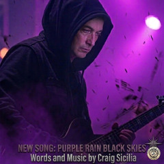 Purple Rain Black Skies