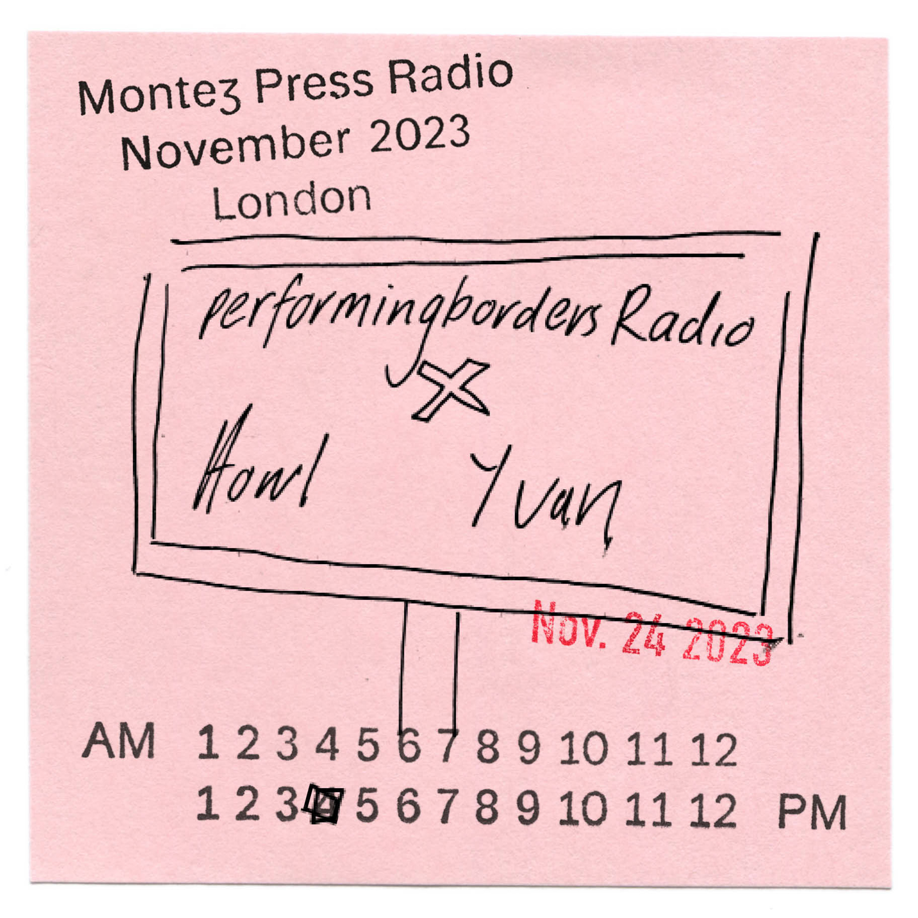 performingbordersRADIO: Episode 6 with Howl Yuan | November 2023
