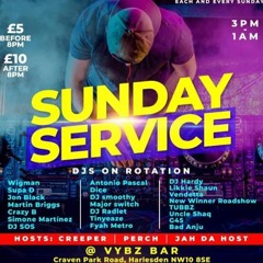 LIVE AT SUNDAY SERVICE
