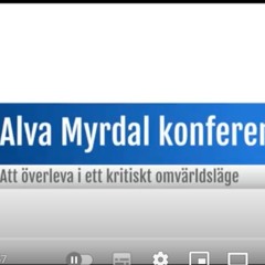 Reflektioner från Alva Myrdalkonferensen om kärnvapen juni 2024