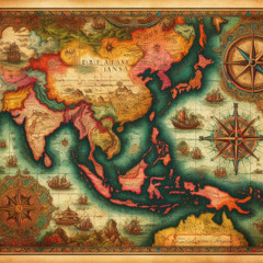 Map of the East Indies from the early 19th century