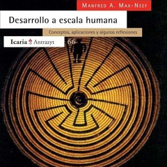 read✔ Desarrollo a escala humana: CONCEPTOS, APLICACIONES Y ALGUNAS REFLEXIONES