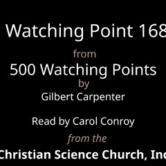 Watching Point 168, from 500 Watching Points by Gilbert Carpenter