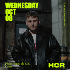 Kander @ HÖR RADIO 08.10.2025