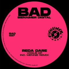 Premiere : REda DaRE - Vogue (Mennie Rmx)