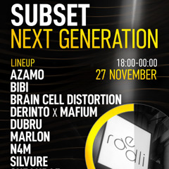 Dubru @ Subset Next Generation - Zurich 27/11/2025