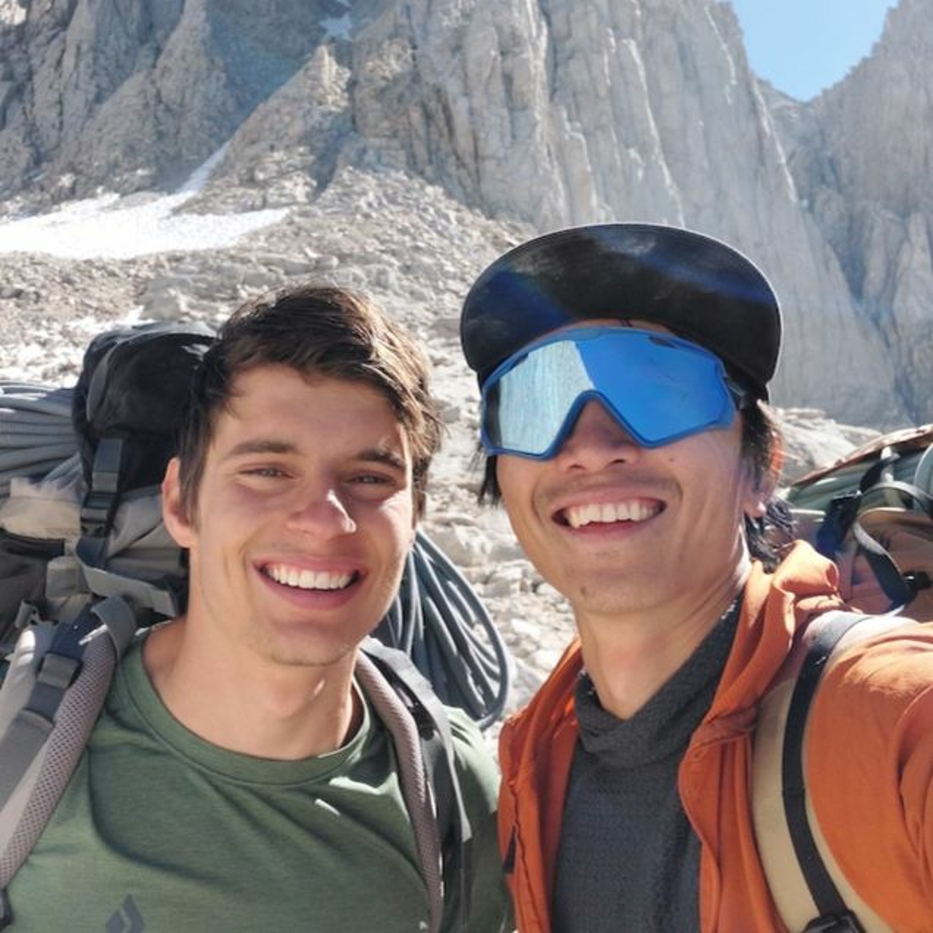 Connor Herson and Fan Yang: 5.13+ on Mt. Whitney