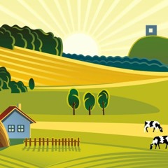 Sunrise in the Farm