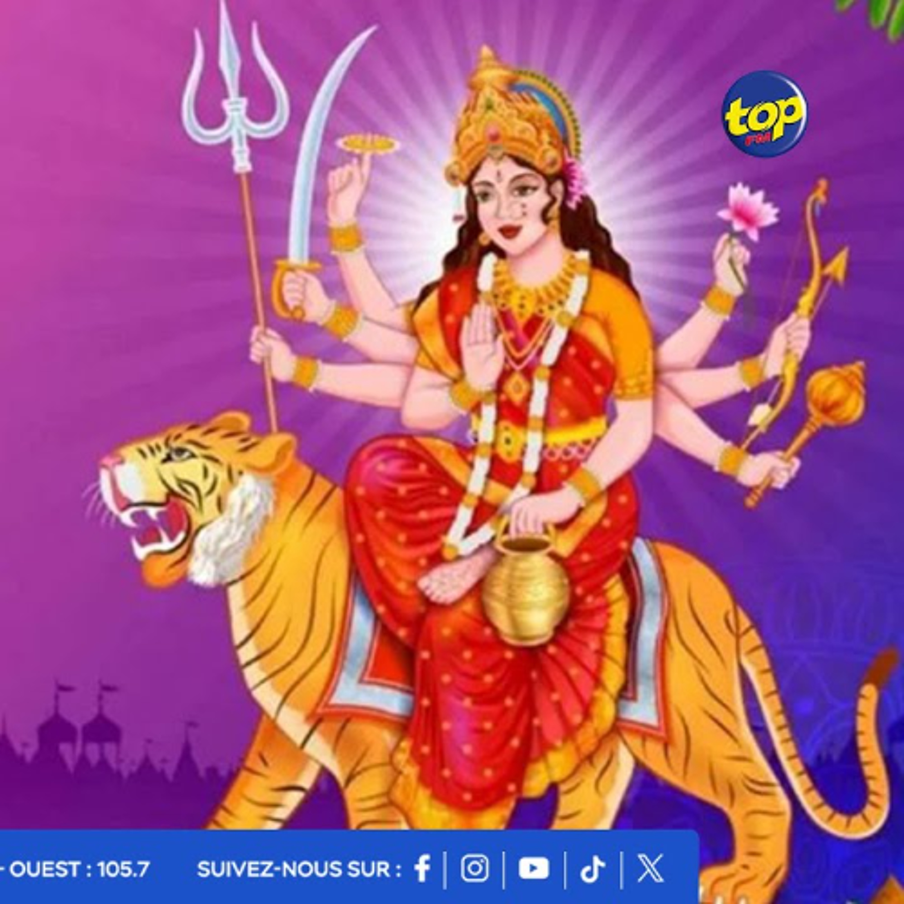 Navratri, jour 3 : La déesse Chandraghanta inspire force et sérénité episode artwork