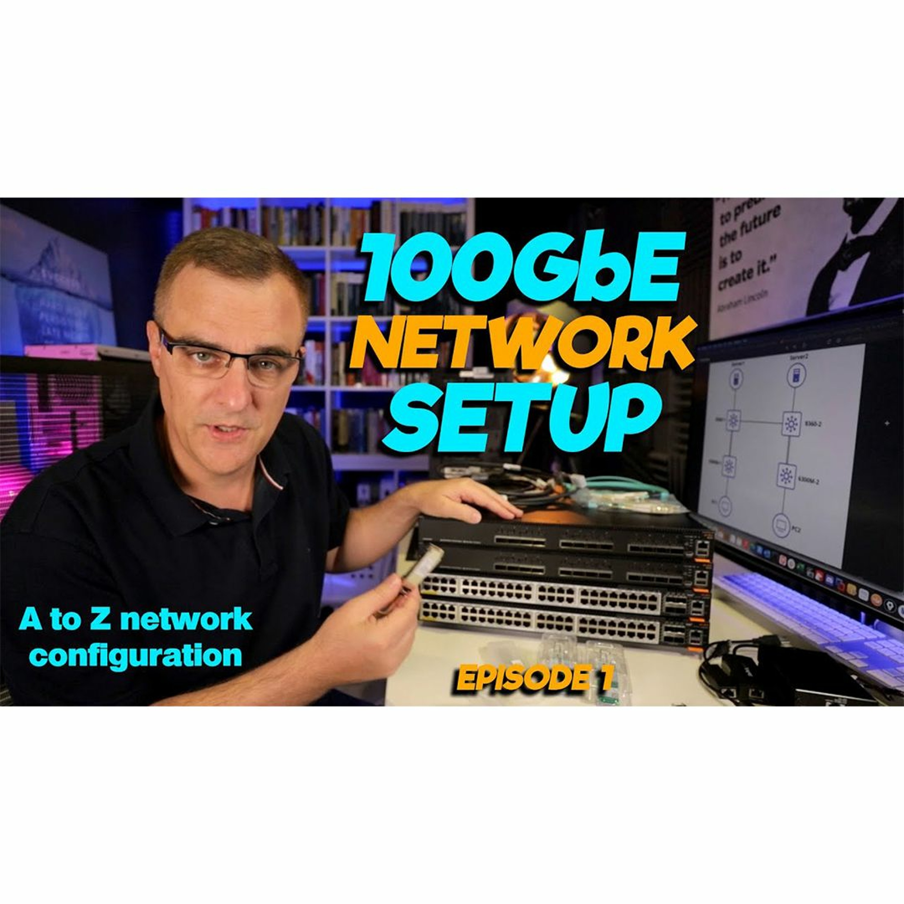 cover of episode #322: 100 GbE Network Configuration Aruba Networks Ep. 1