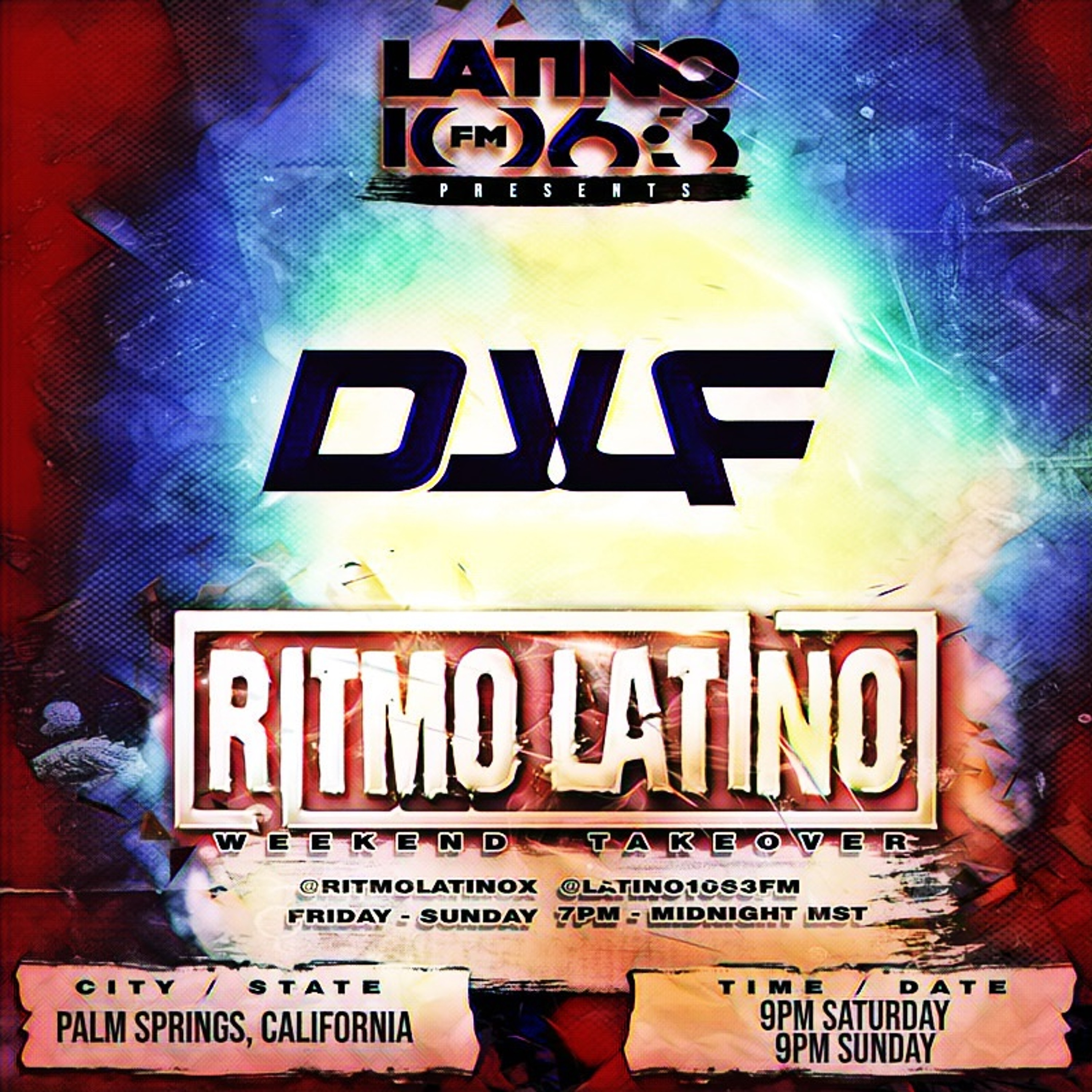 Ritmo Latino 106.3fm Radio - Submission Promo Mix ( DJ LF )
