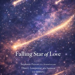 Falling star of love