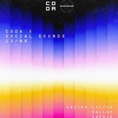 Cricky Lyttle - Live @ Coda x Social Sounds