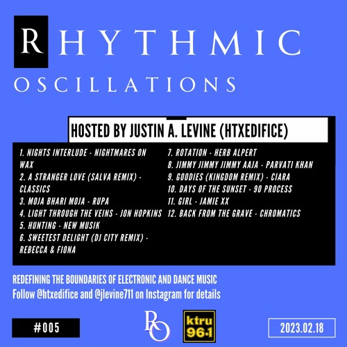 Rhythmic Oscillations 005 (2023.02.18)