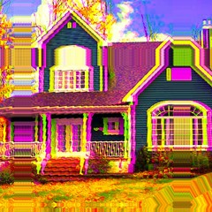 omg my house took acid