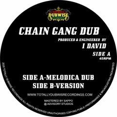 I David│Chain Gang Dub│Dubbed│Version│7" Vinyl Release