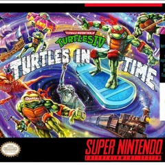 TMNT IV (SNES) - Sewer Surfin'